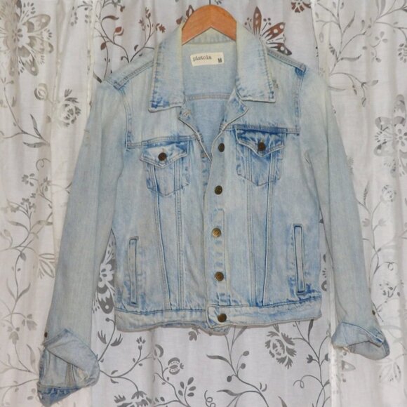 Distressed Denim Jacket - Picture 1 of 7